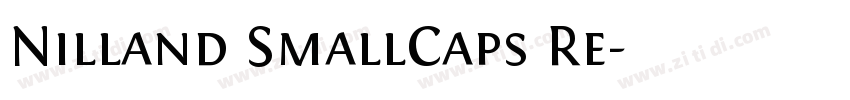 Nilland SmallCaps Re字体转换